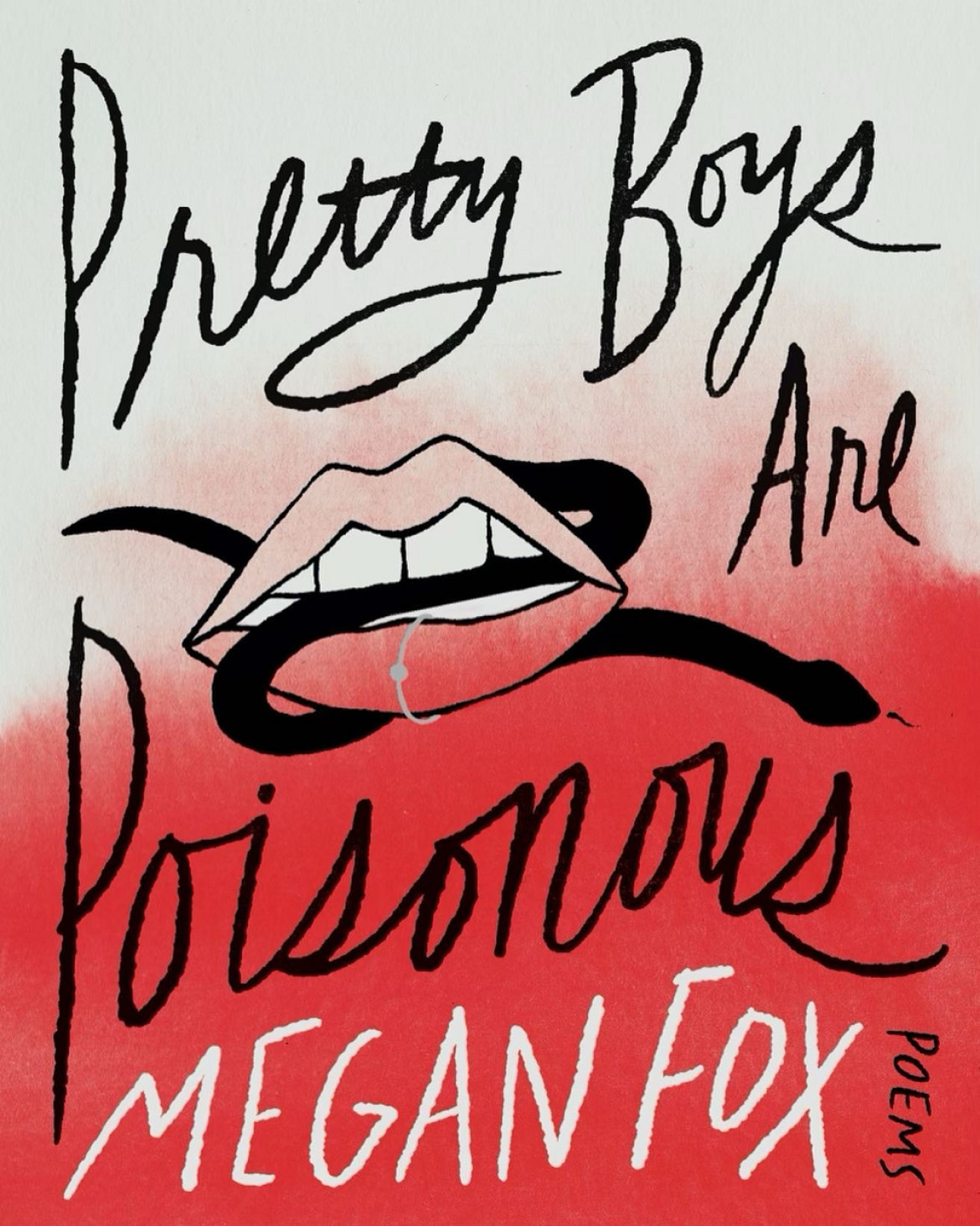 La tapa del libro de poemas de Megan Fox. Foto: Instagram.