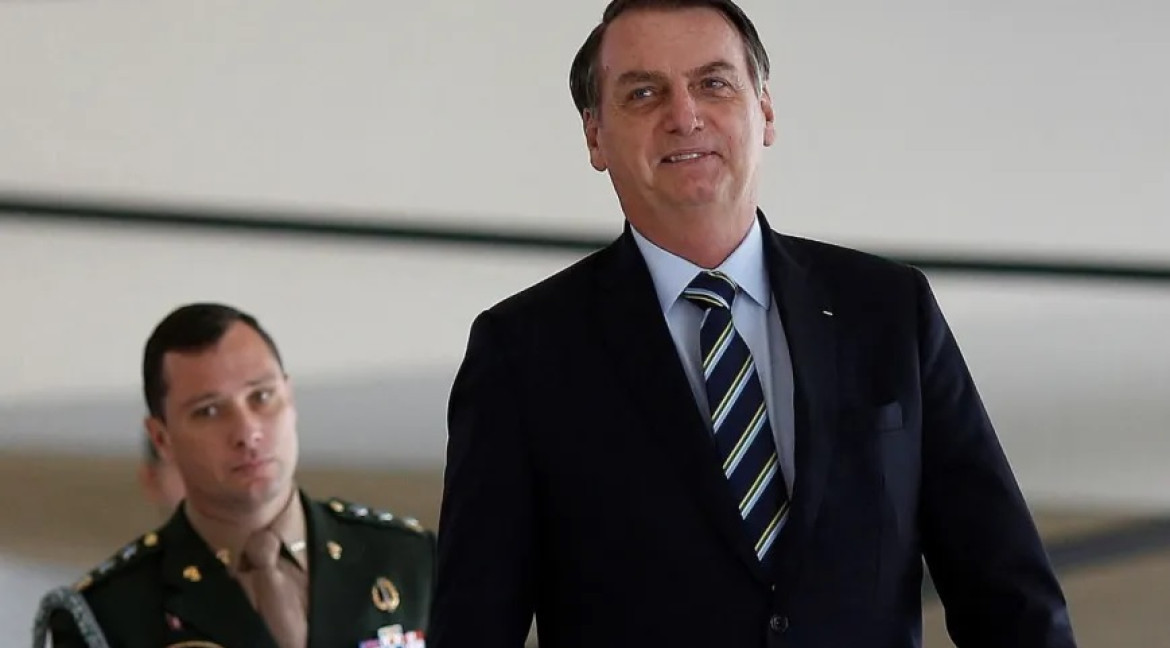 Jair Bolsonaro y Mauro César Cid. Foto: Reuters.