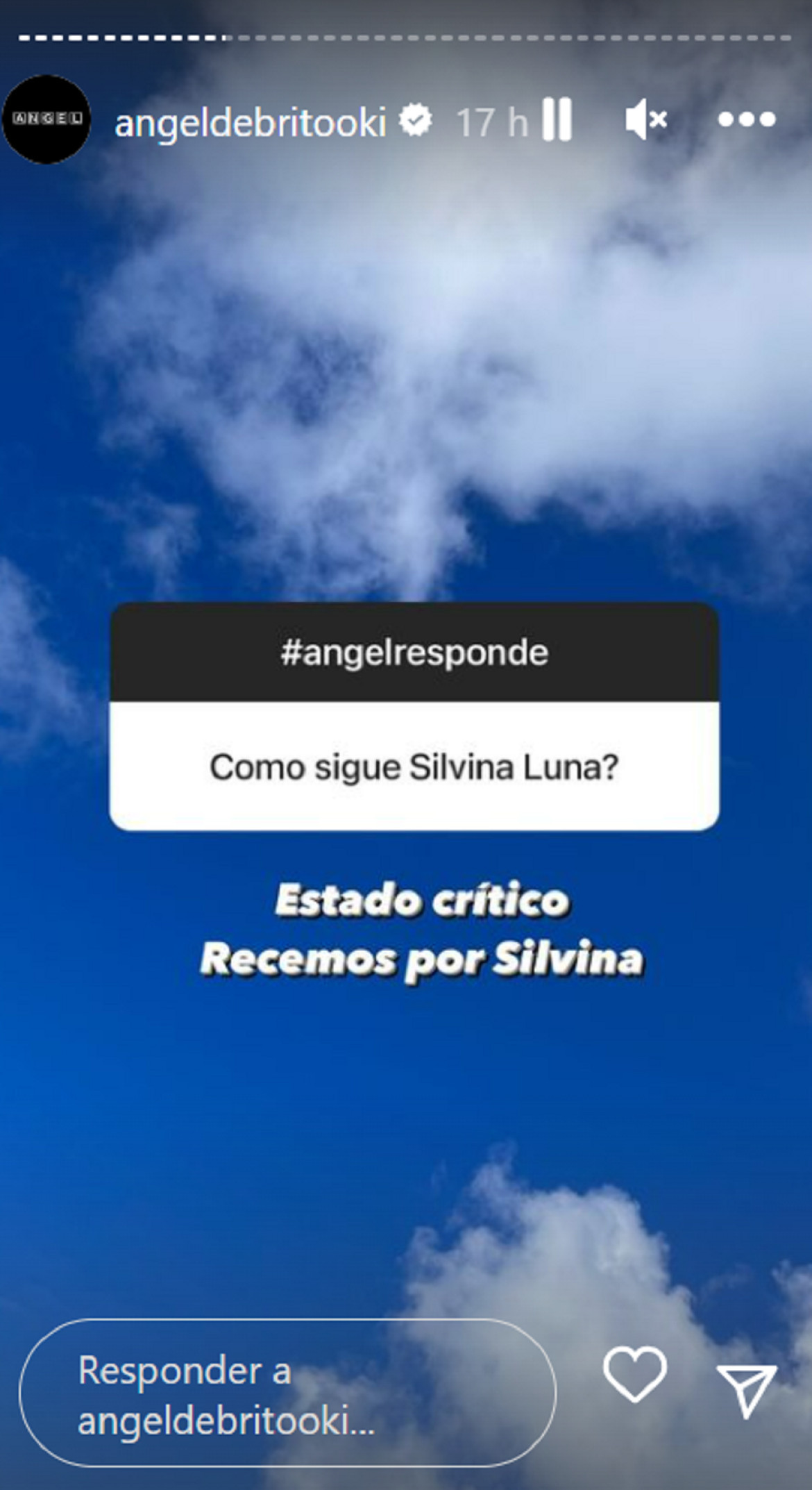 Salud de Silvina Luna. Foto: Instagram.