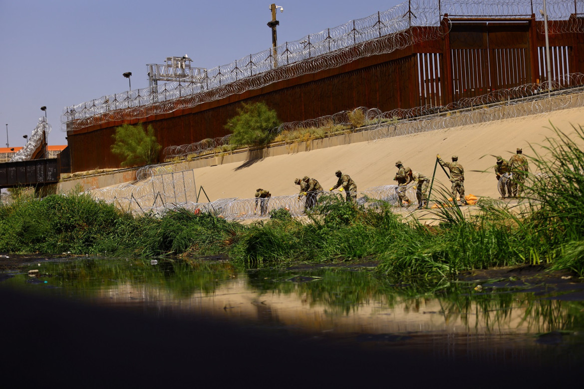 La frontera de Estados con México en Texas. Foto: Reuters.
