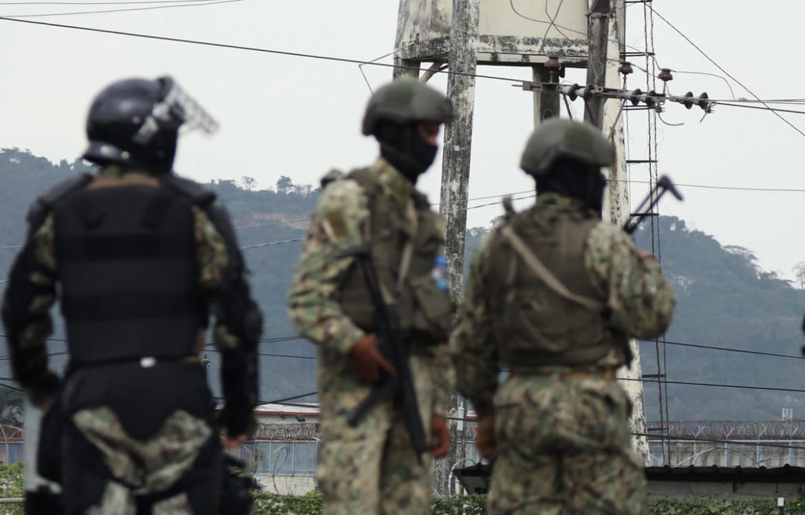 Fuerzas armadas en Ecuador, cárcel. Foto: EFE.