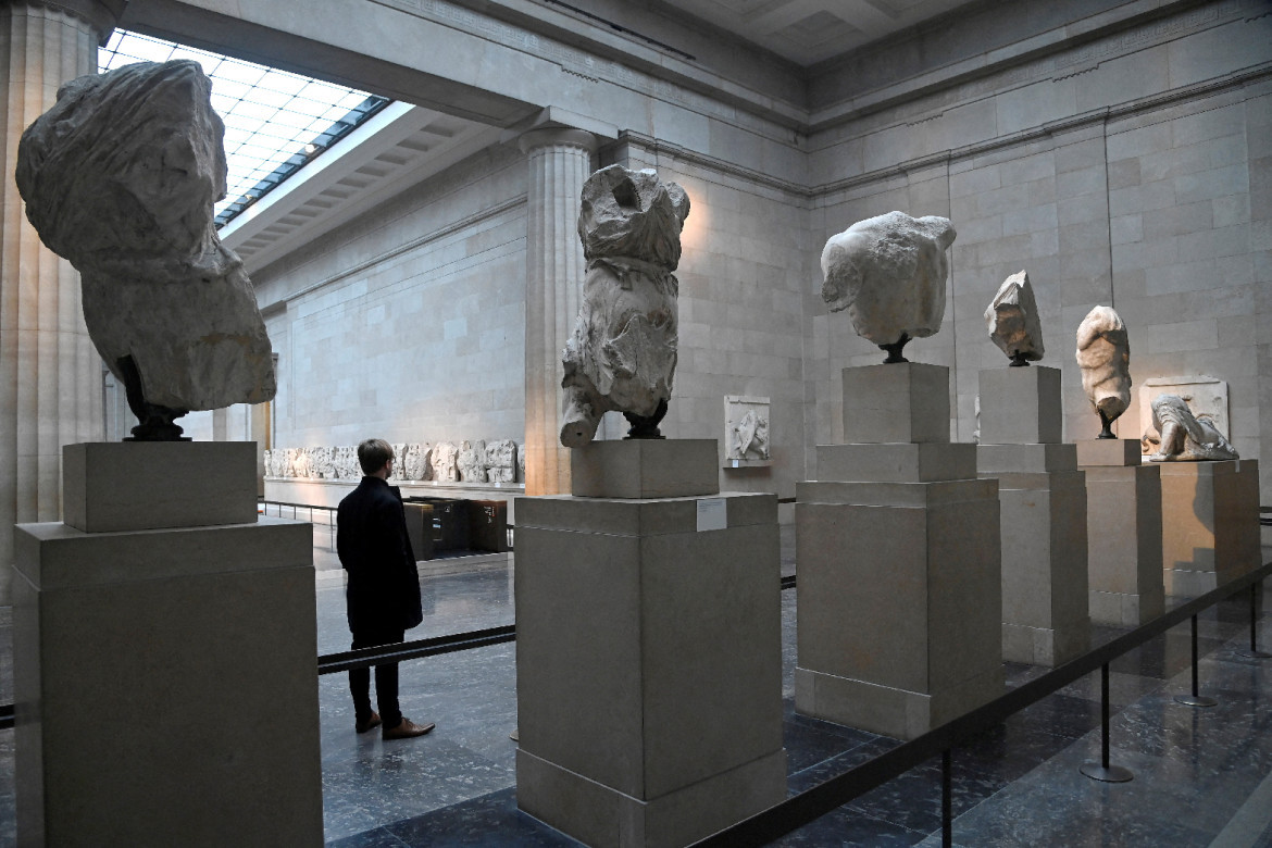Piezas exhibidas en el Museo Británico. Foto: Reuters