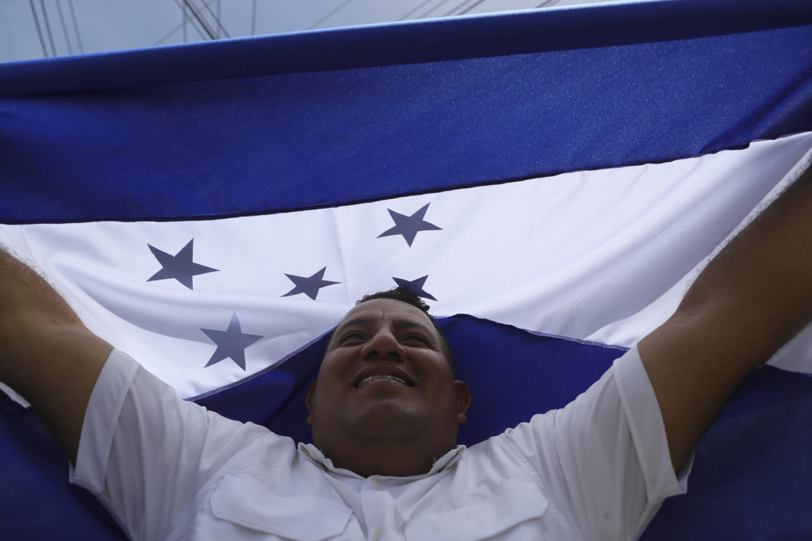 Movilización en Honduras. Foto: Reuters.