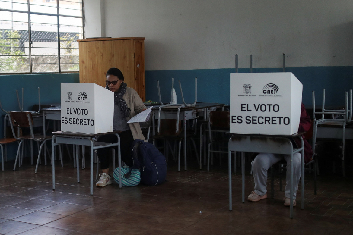 Elecciones en Ecuador. Foto: Reuters.