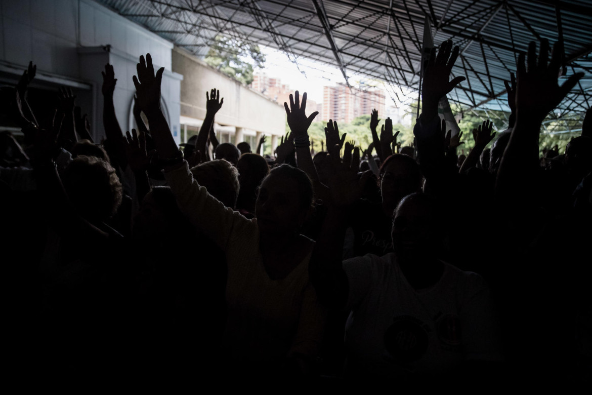 Comenzó la campaña de las primeras de la oposición venezolana. Foto: EFE