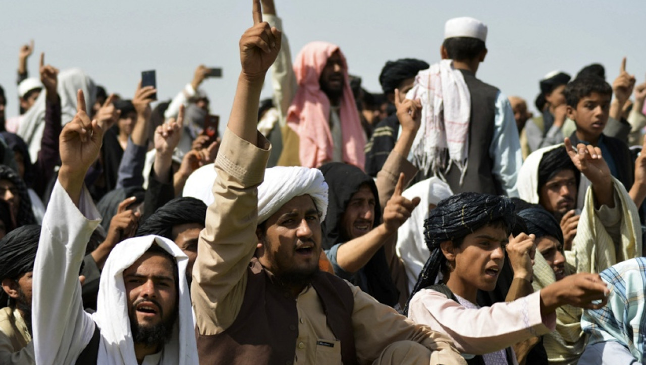 Talibanes. Foto: Télam