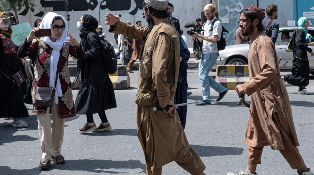 Talibanes. Foto: Télam