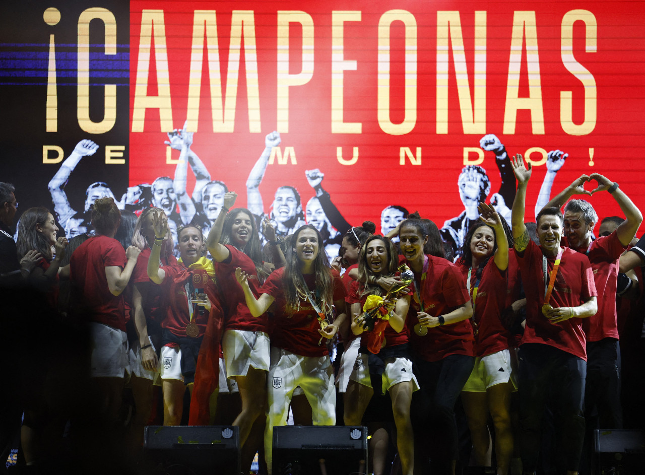 Selección española femenina de fútbol. Foto: Reuters.