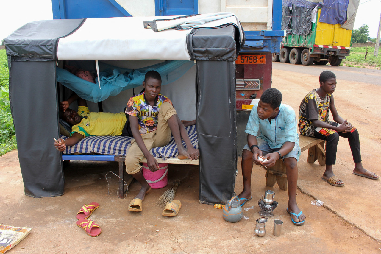 Refugiados de Níger. Foto: Reuters.