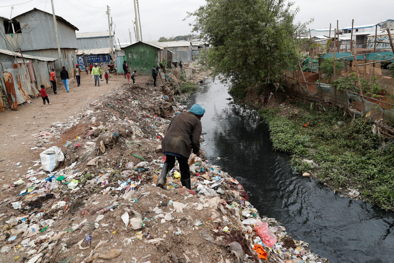 Contaminación en África. Foto: Reuters