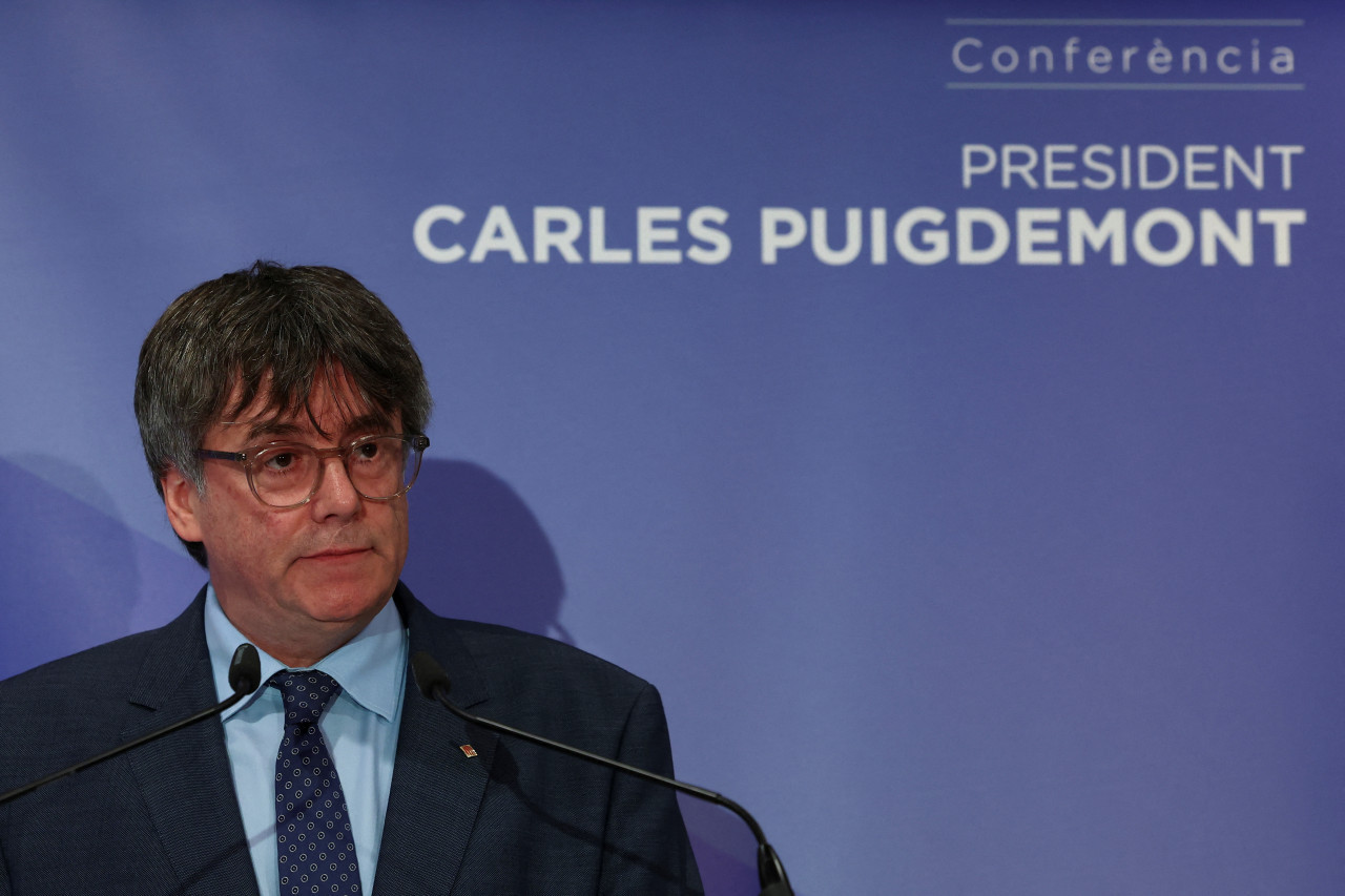 Carles Puigdemont. Foto: Reuters.