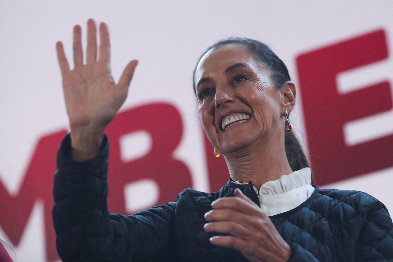 La precandidata por el partido Morena, Claudia Sheinbaum. Foto: Reuters