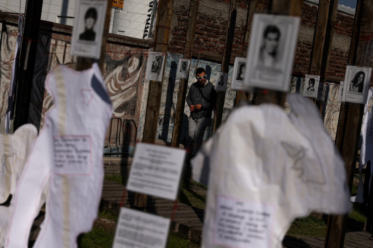 Homenaje a las víctimas de la dictadura de Chile. Foto: Reuters.