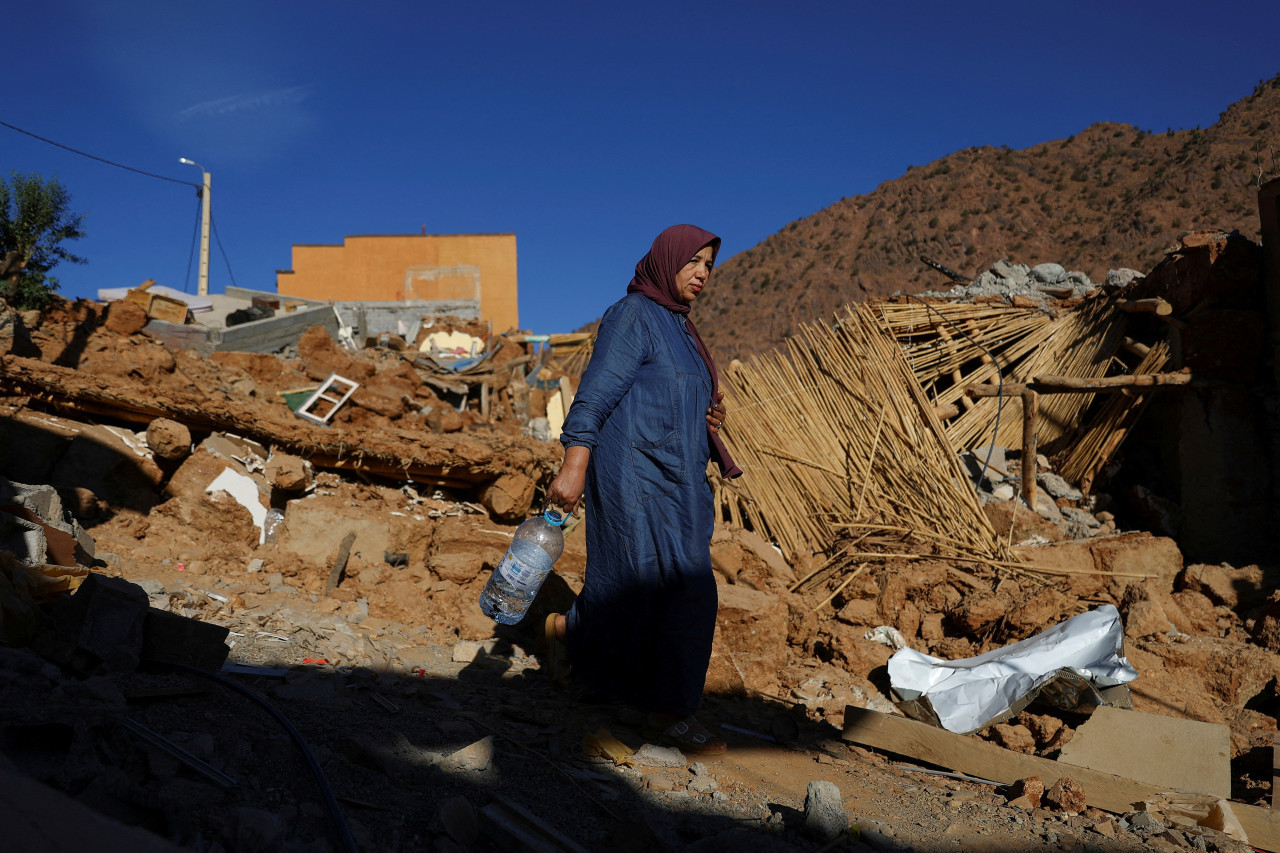 Terremoto en Marruecos. Foto: Reuters.