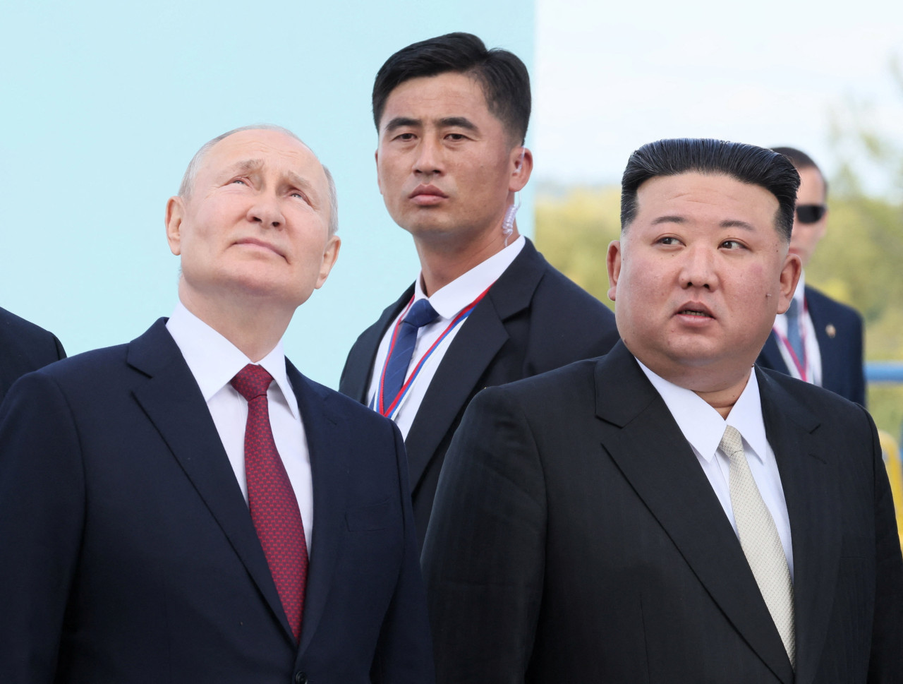 Kim Jong-Un y Vladimir Putin. Foto: Reuters.