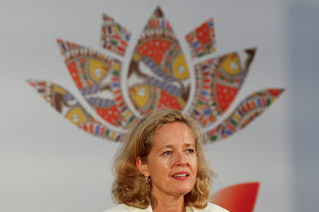 Nadia Calviño, vicepresidenta de Asuntos Económicos española. Foto: Reuters.