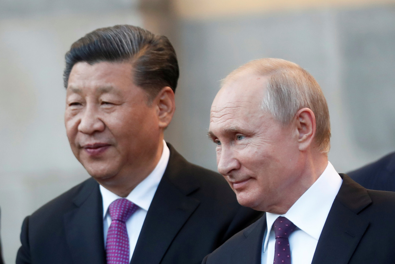 Xi Jinping y Vladimir Putin. Foto: Reuters.