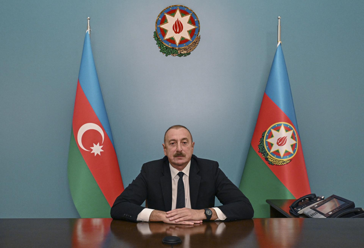 El presidente de Azerbaiyán, Ilham Aliyev. Foto: EFE