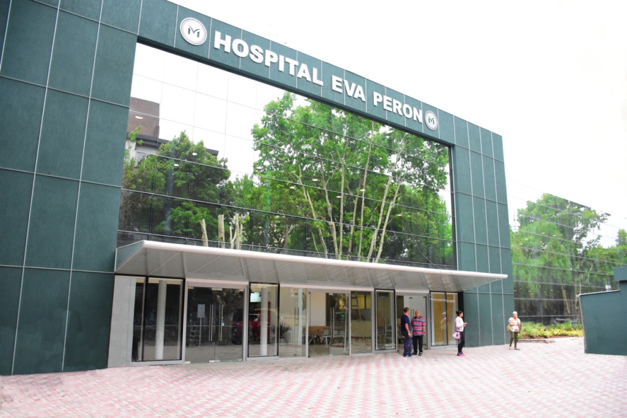 Hospital Eva Perón. Foto: municipio de Merlo