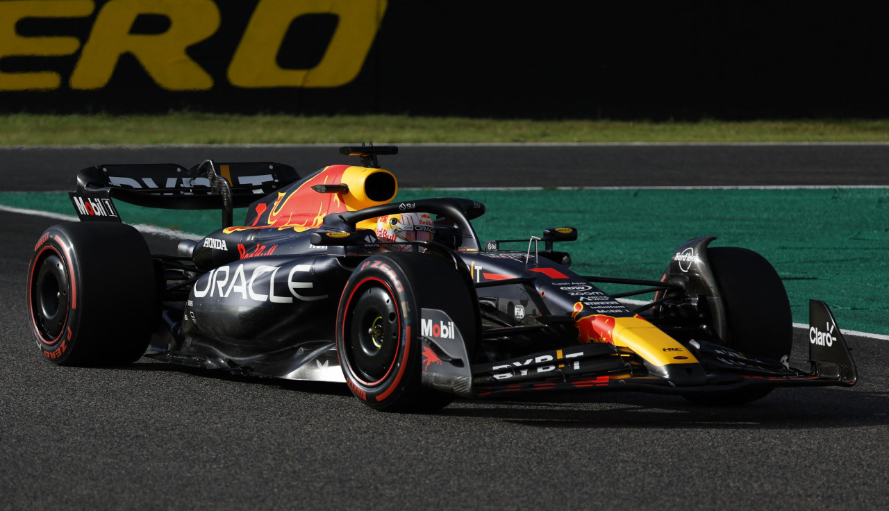 Max Verstappen dominó el Gran Premio de Japón. Foto: Reuters.