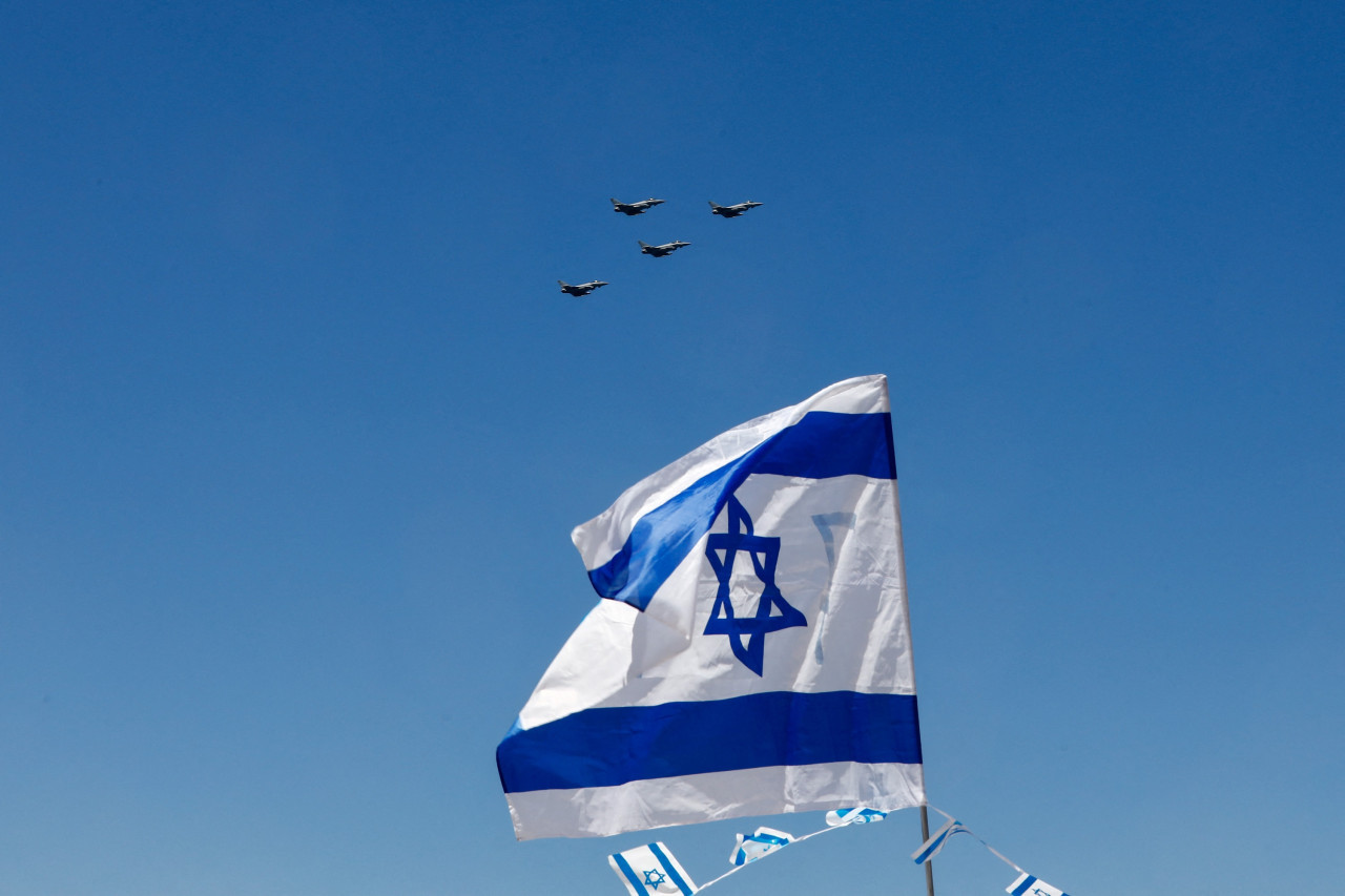 Aviones de la Fuerza Aérea de Israel. Foto: Reuters.