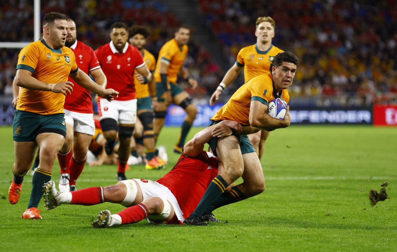 Copa Mundial de Rugby - Gales v Australia. Foto: Reuters.