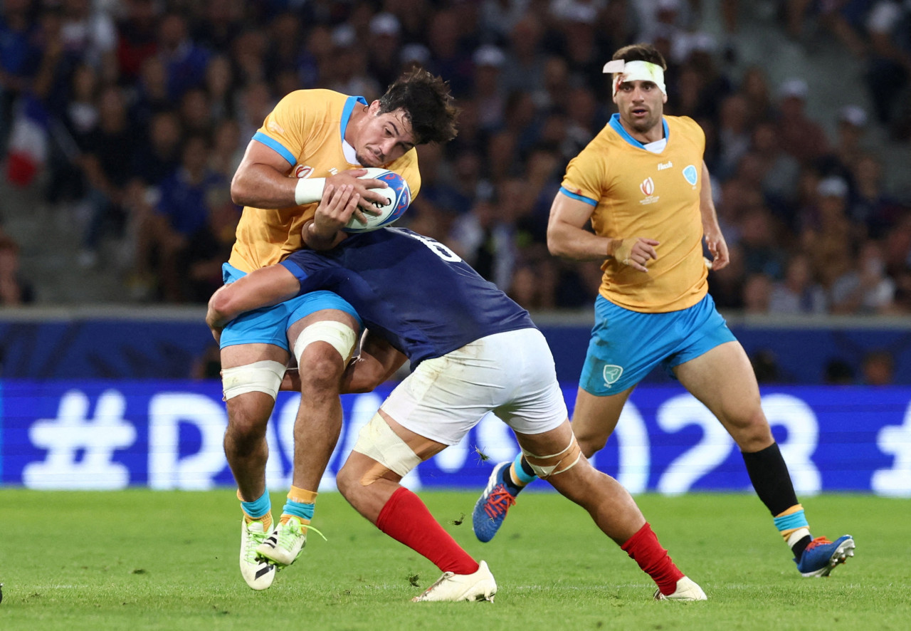 Copa Mundial de Rugby 2023 - Francia vs. Uruguay. Foto: Reuters.