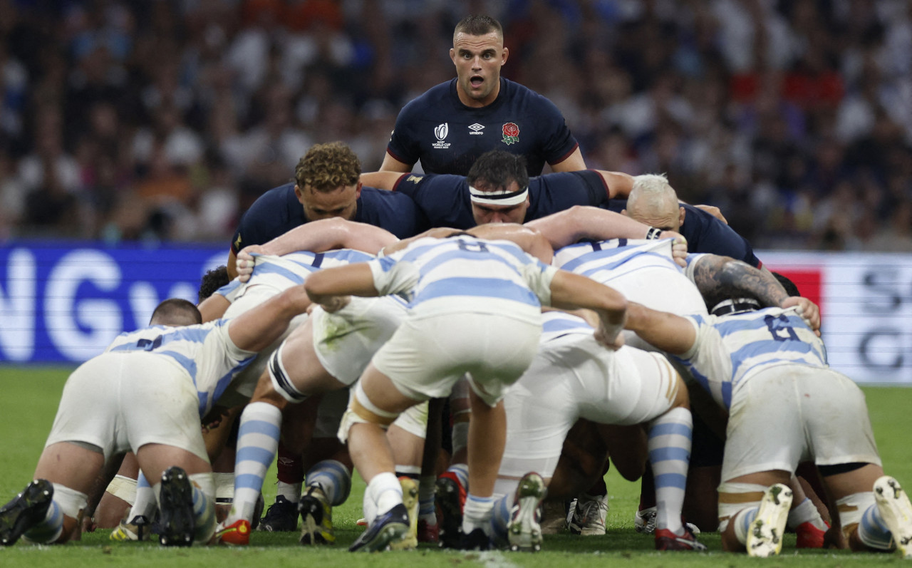 Copa Mundial de Rugby 2023 - Inglaterra vs. Argentina. Foto: Reuters.