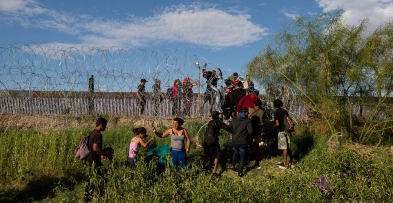 Migrantes ilegales en California. Foto: Reuters