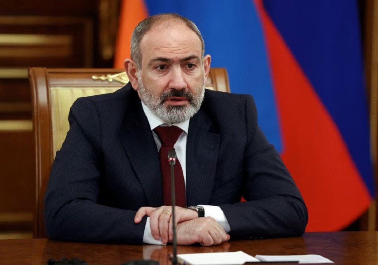 Primer ministro de Armenia, Nikol Pashinián. Foto: Reuters.