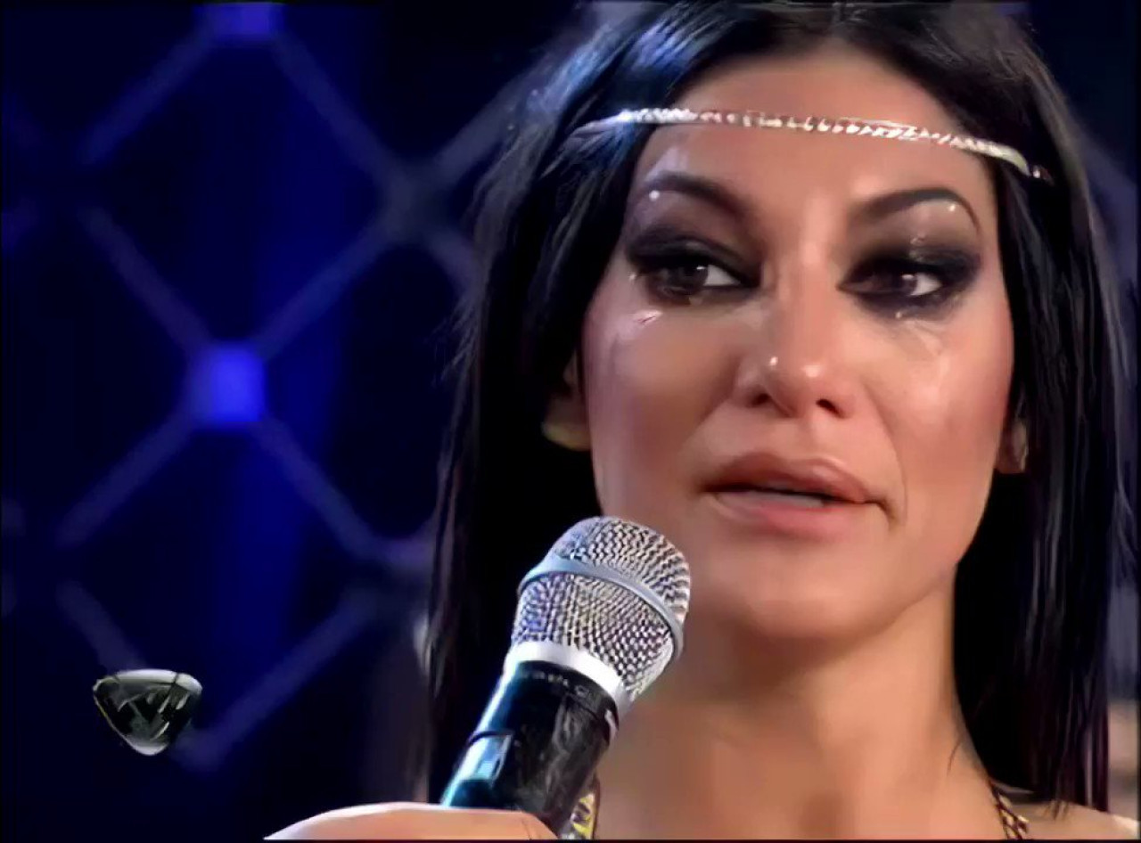 Silvina Escudero, afectada por la devolución de Moria Casán. Foto: Youtube (captura de pantalla).