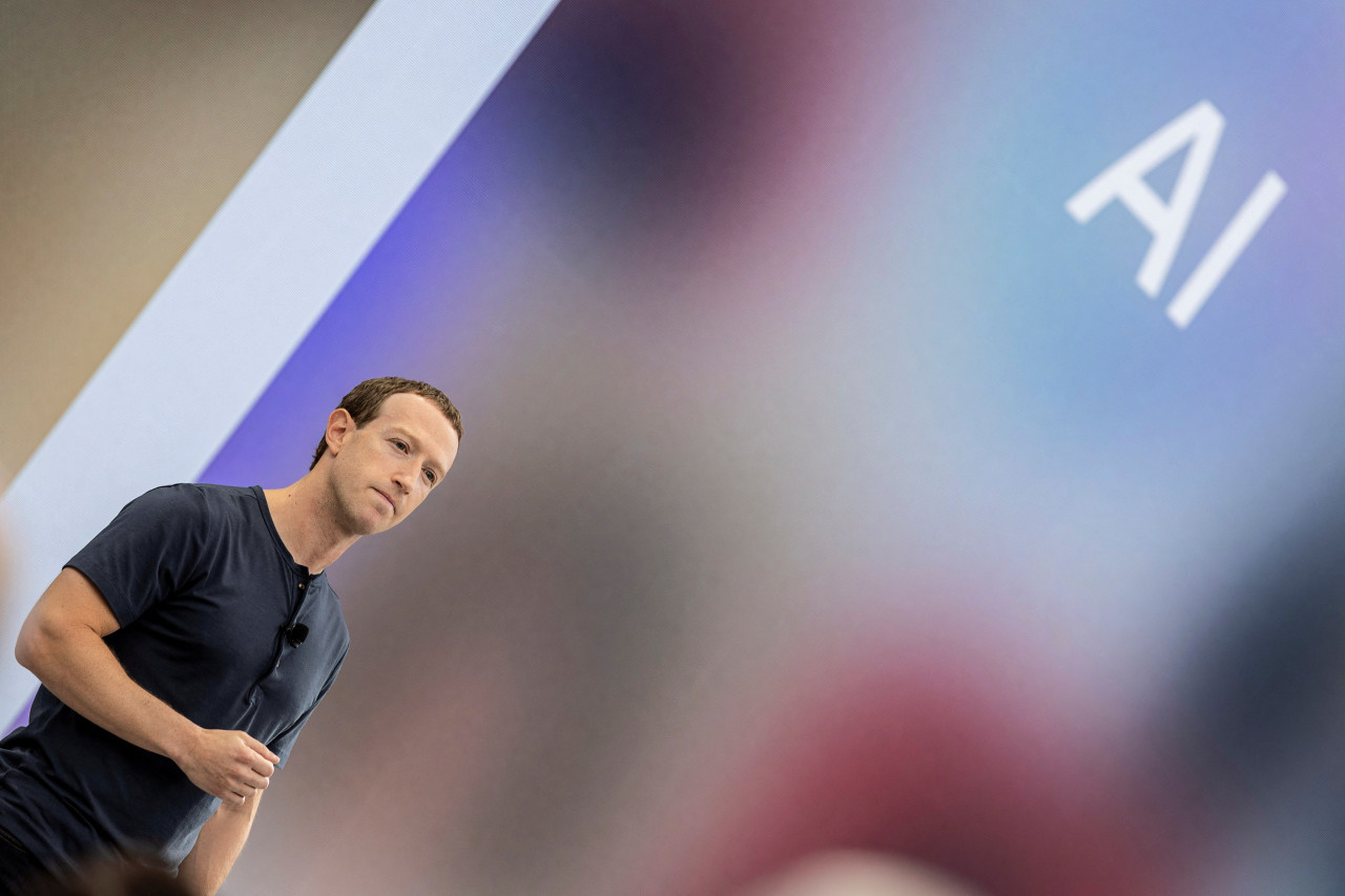 El CEO de Meta, Mark Zuckerberg, en Menlo Park, California. Foto: Reuters
