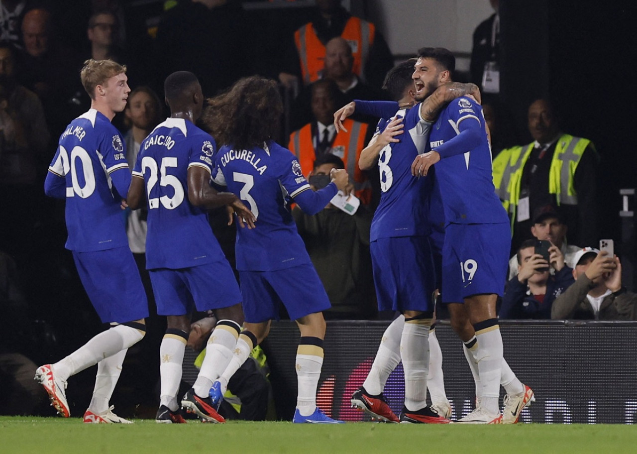 Chelsea consiguió su primer triunfo como visitante en Premier League. Foto: Reuters.