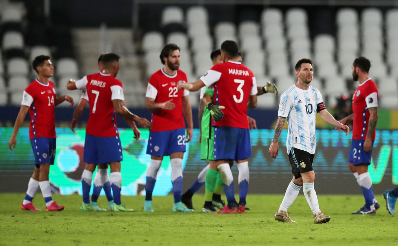 Selección Chile. Foto: Reuters