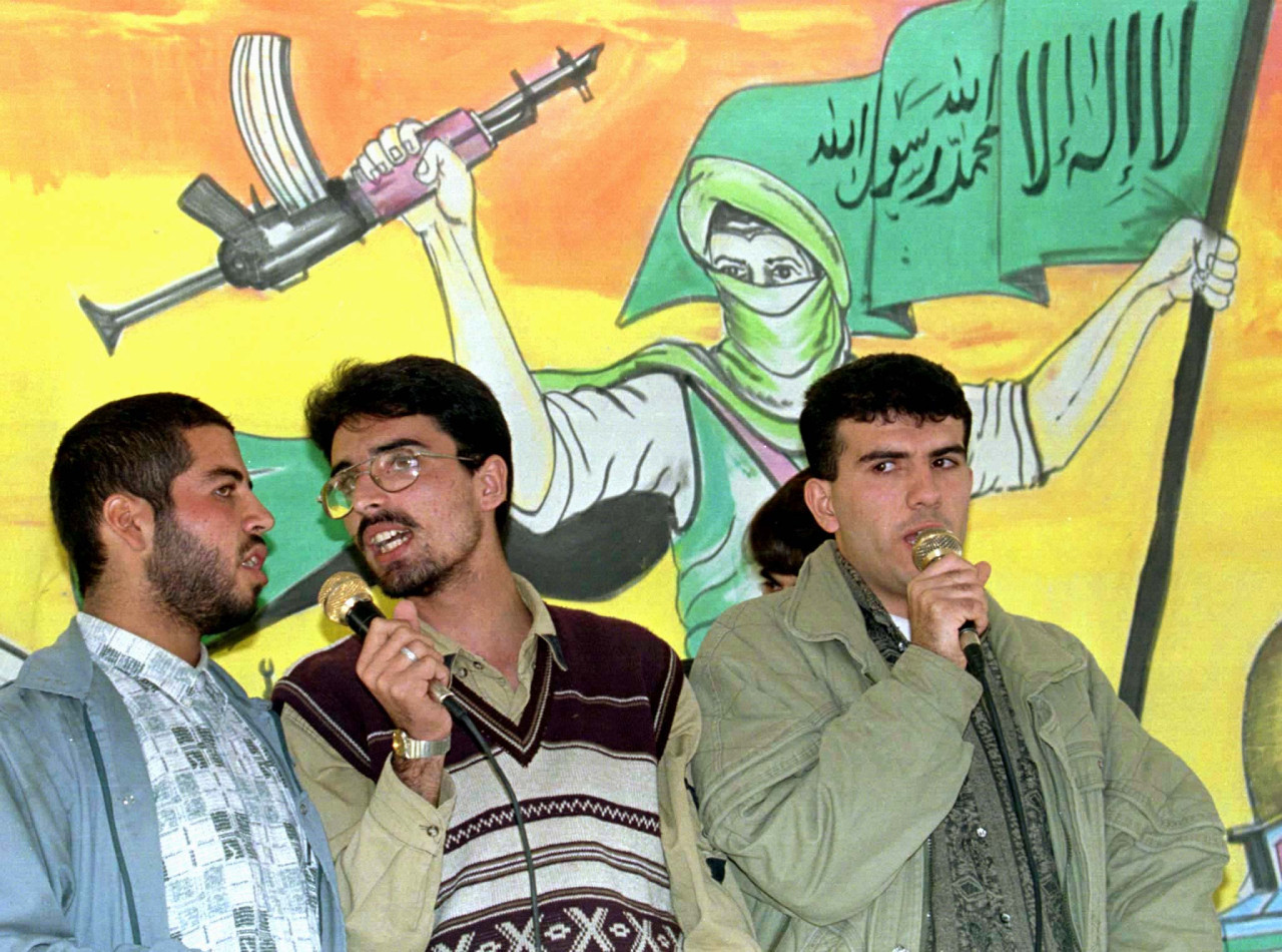 Manifestación del Hamas en el año 2000. Foto: Reuters.