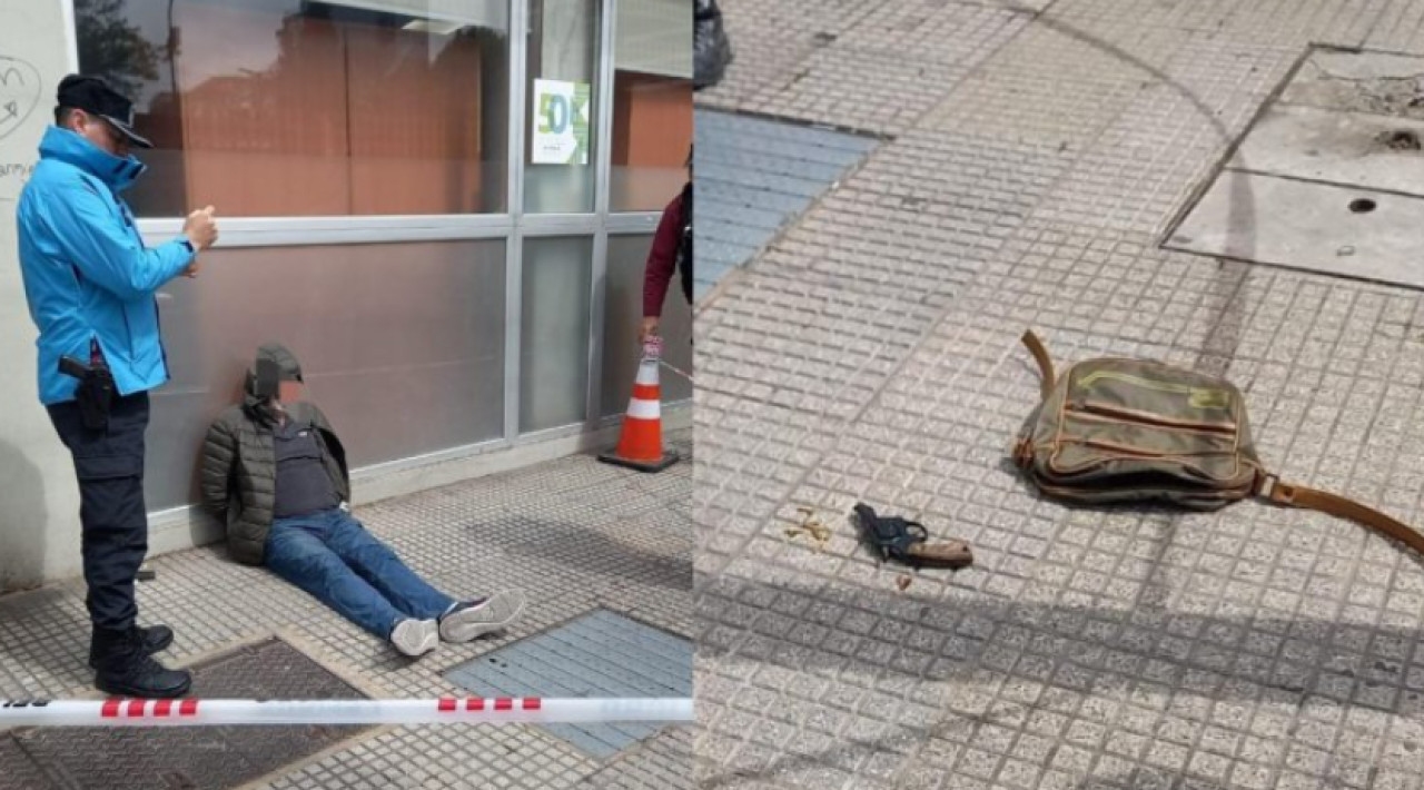Un Policía de la Ciudad redujo a un hombre en Saavedra. Foto: NA