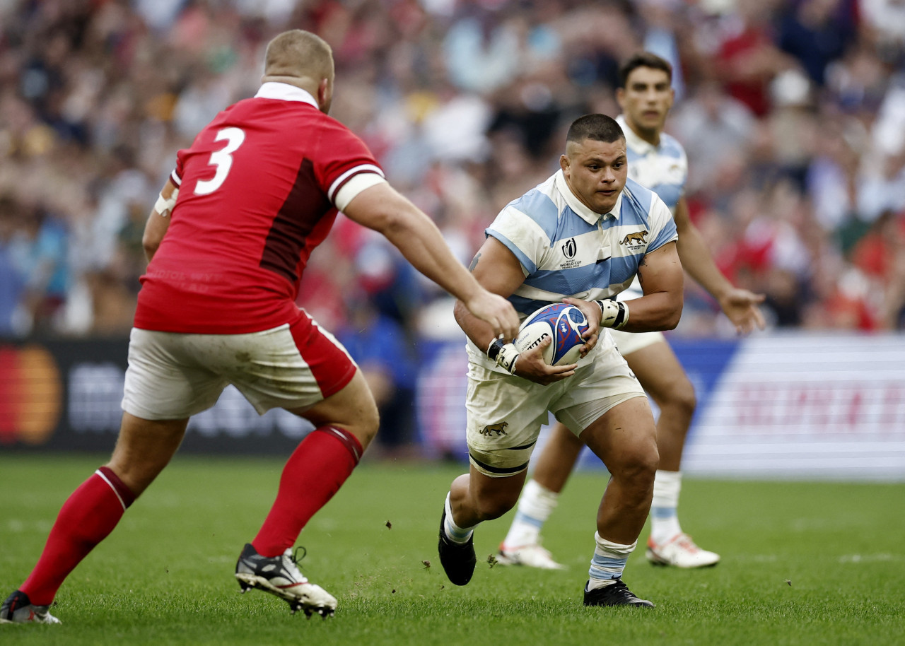 Mundial de Rugby Francia 2023, Los Pumas vs. Gales. Foto: REUTERS.
