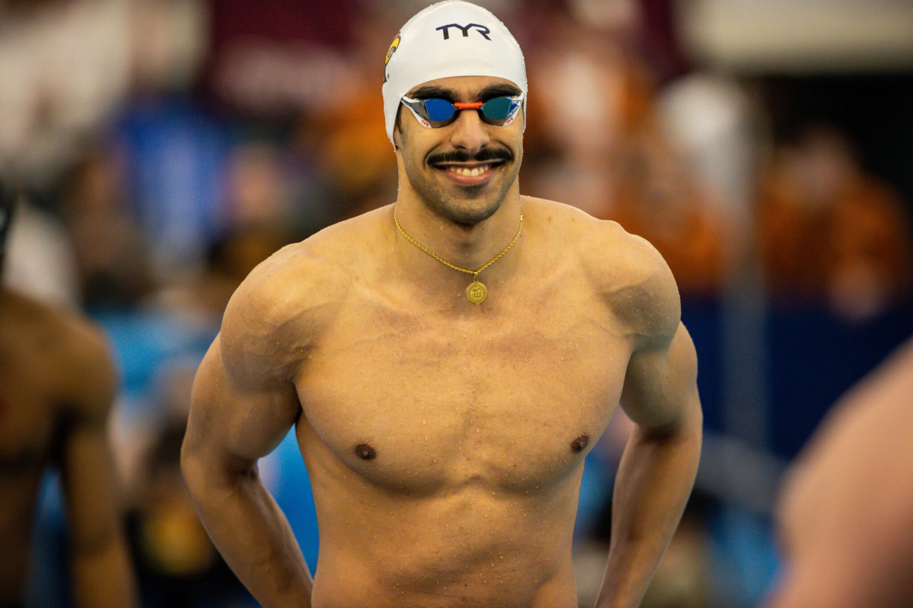 El nadador egipcio Abdelrahman Elaraby