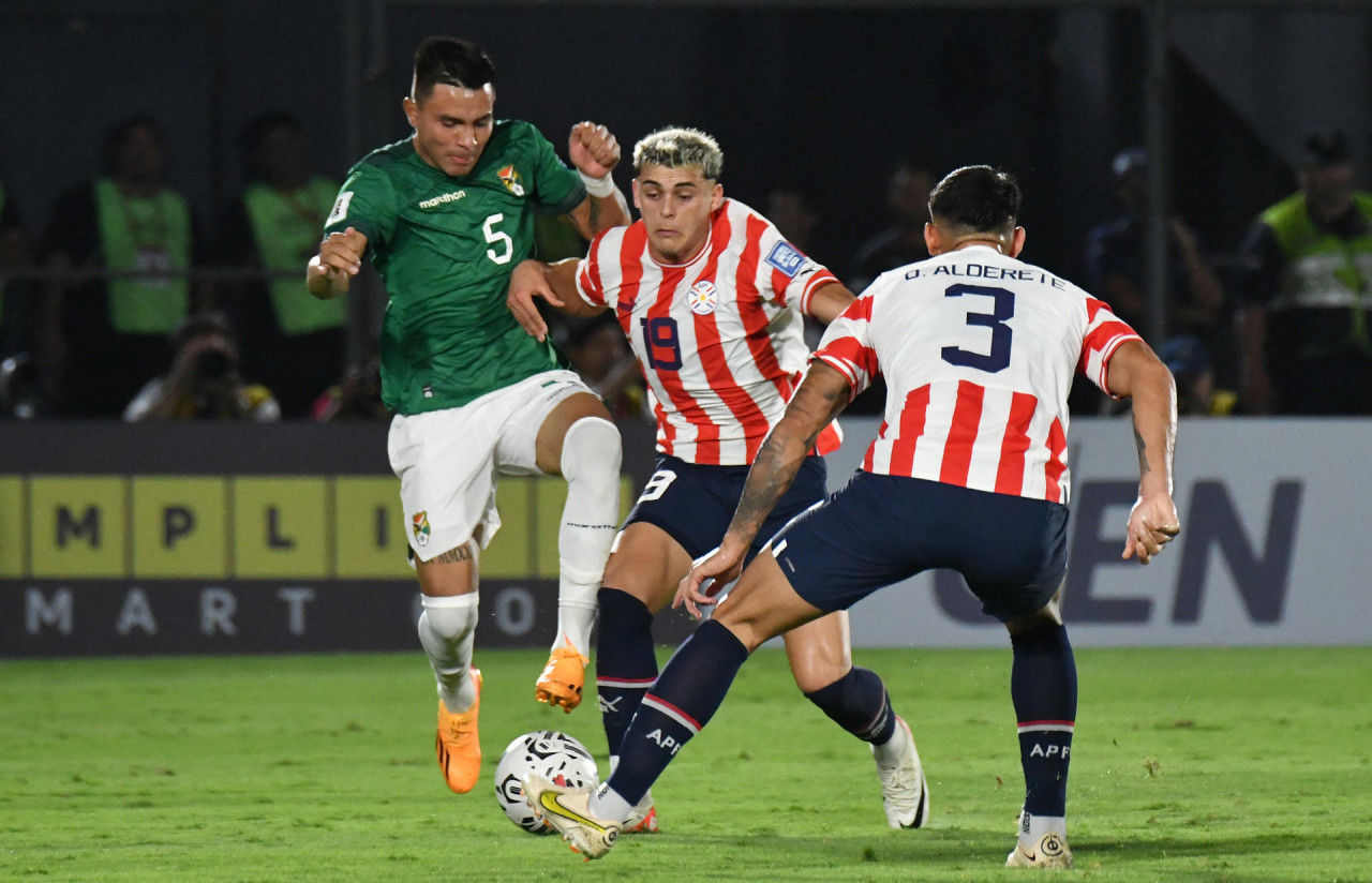 Eliminatorias 2026, Paraguay vs. Bolivia. Foto: EFE.