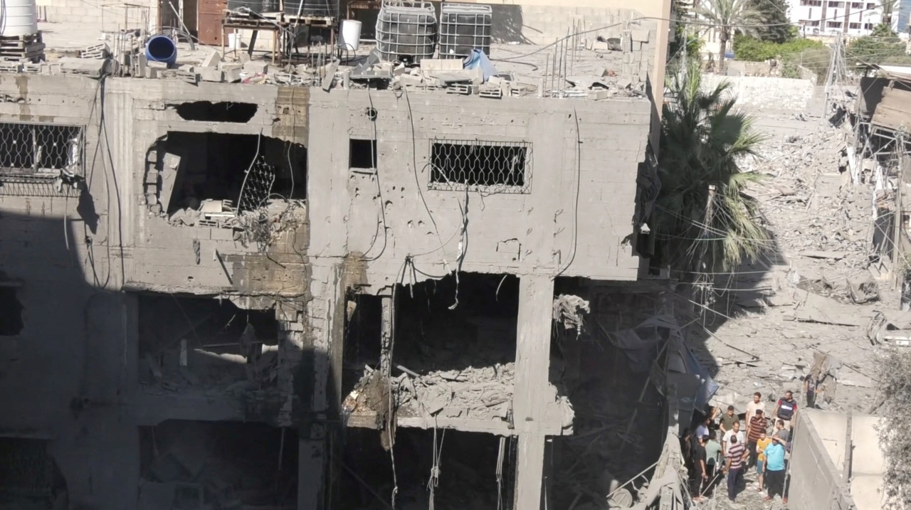 Explosión en hospital de Gaza. Video: Reuters.