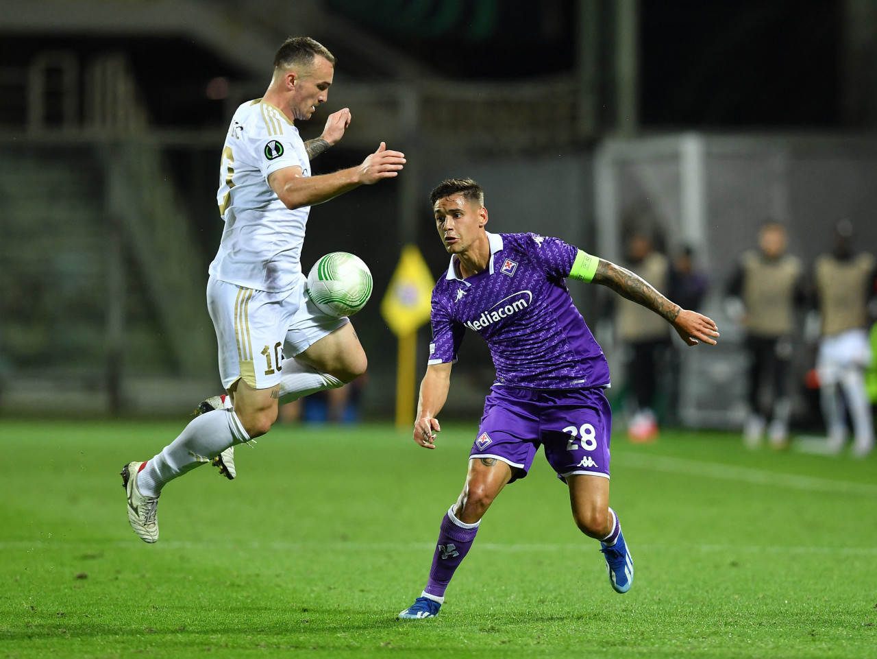 Lucas Martínez Quarta; Fiorentina. Foto: Reuters.