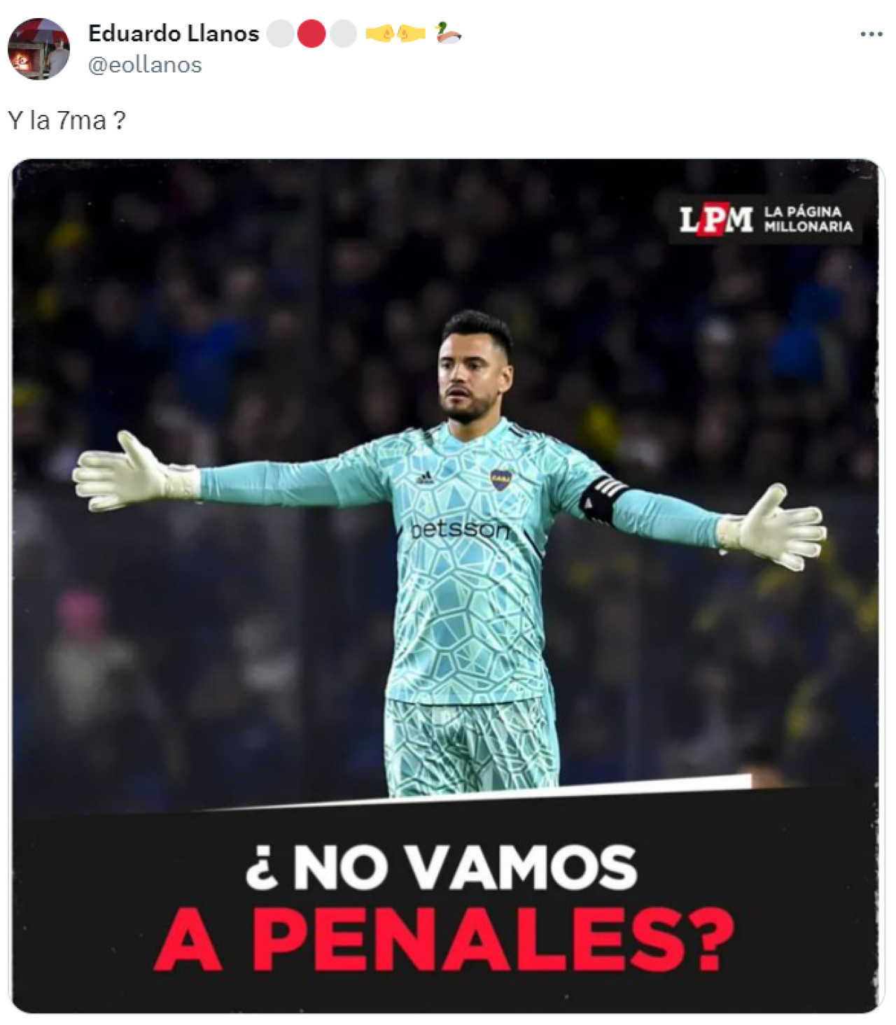 Los memes de la derrota de Boca en la Copa Libertadores. Foto: Twitter.