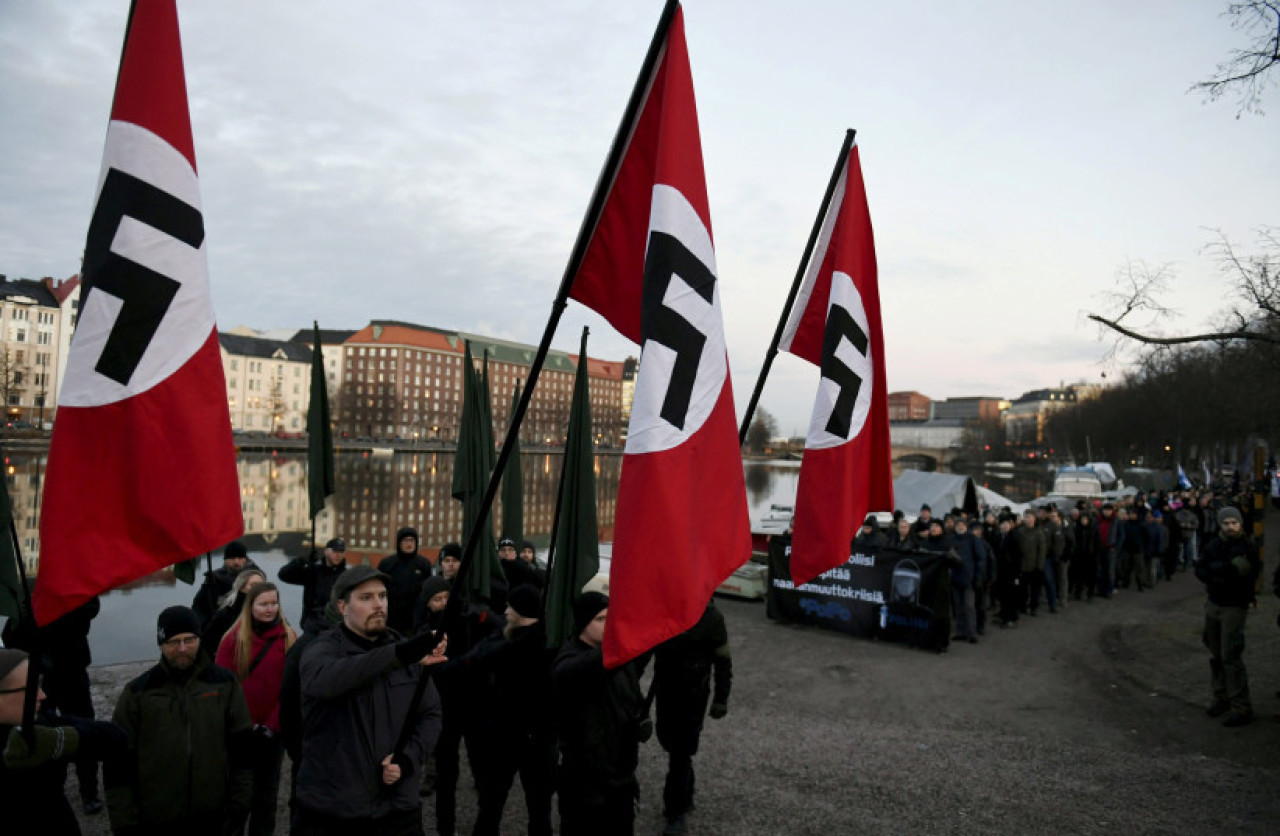 Manifestaciones nazis alrededor del mundo. Foto: Reuters