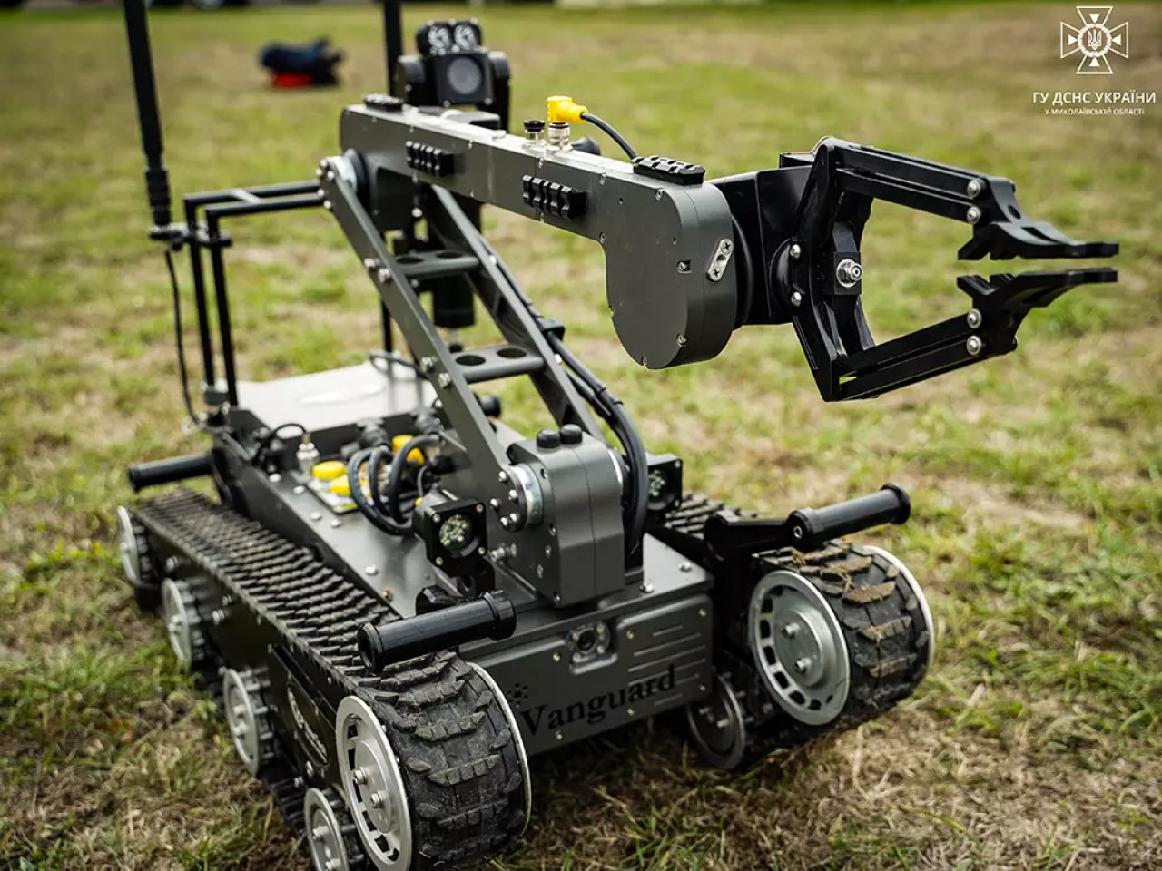 Digital Vanguard-S, el robot buscaminas de Canadá. Foto: Wikimedia Commons.