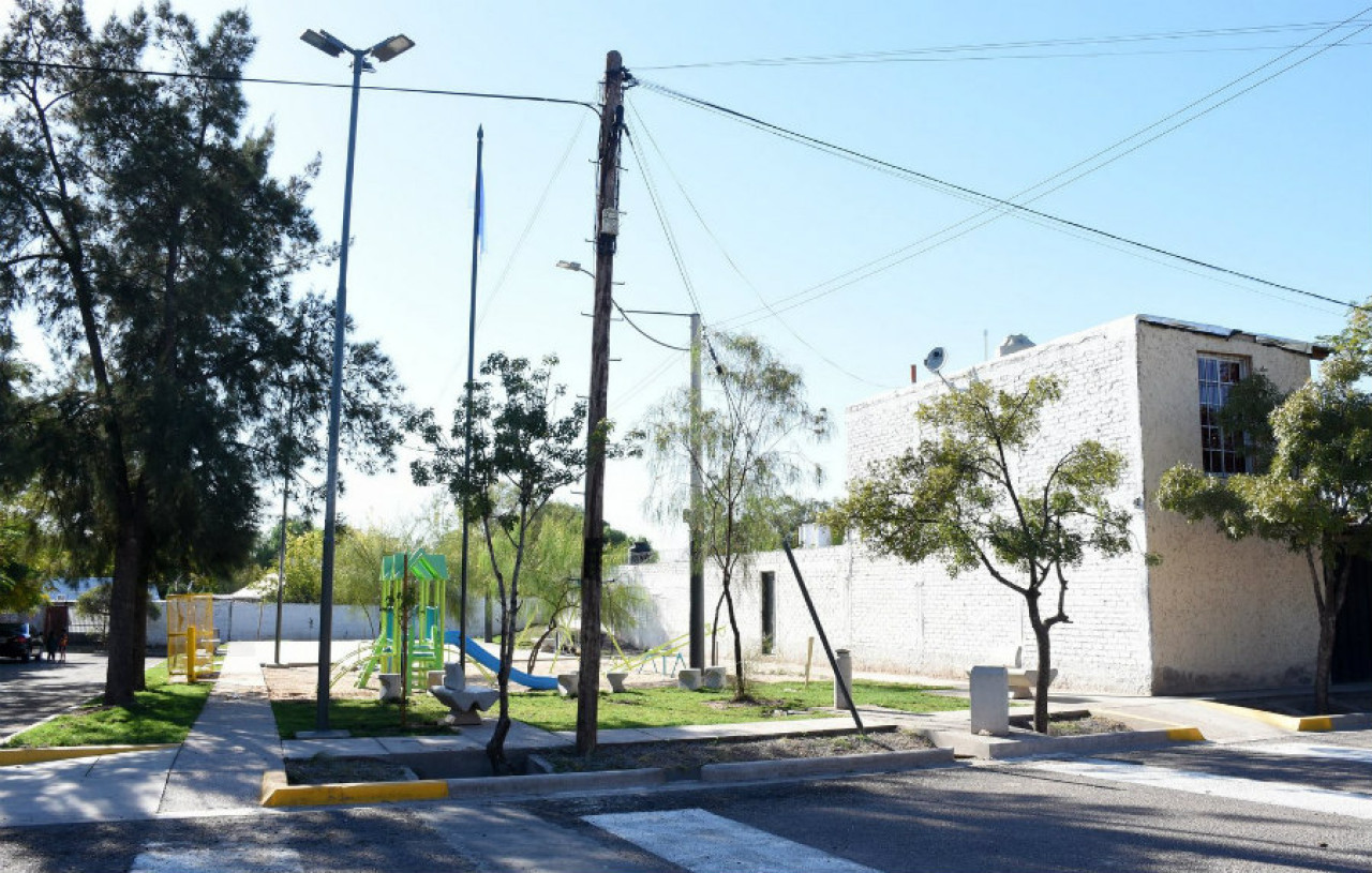 El barrio mendocino donde ocurrió el hecho. Foto: municipio de Mendoza