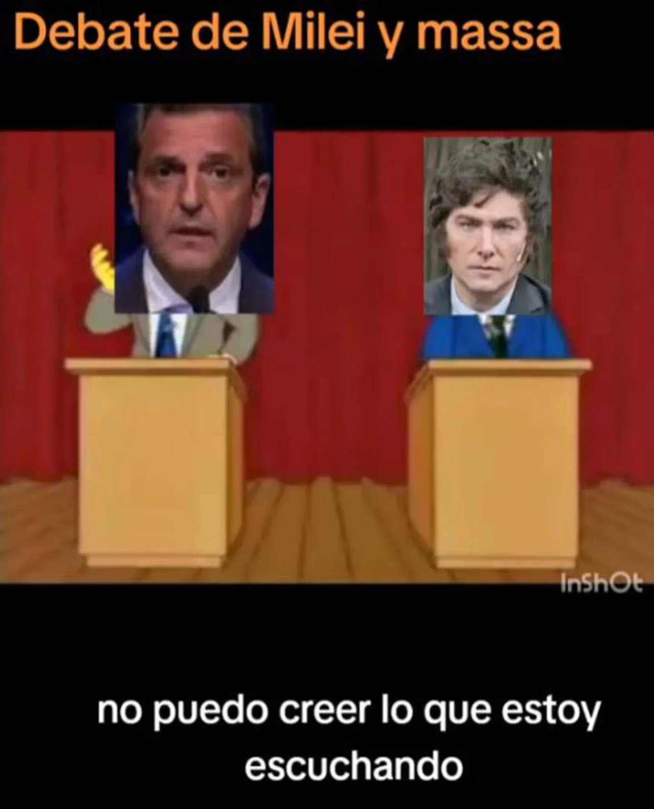 Memes del debate presidencial 2023. Foto: Redes sociales.
