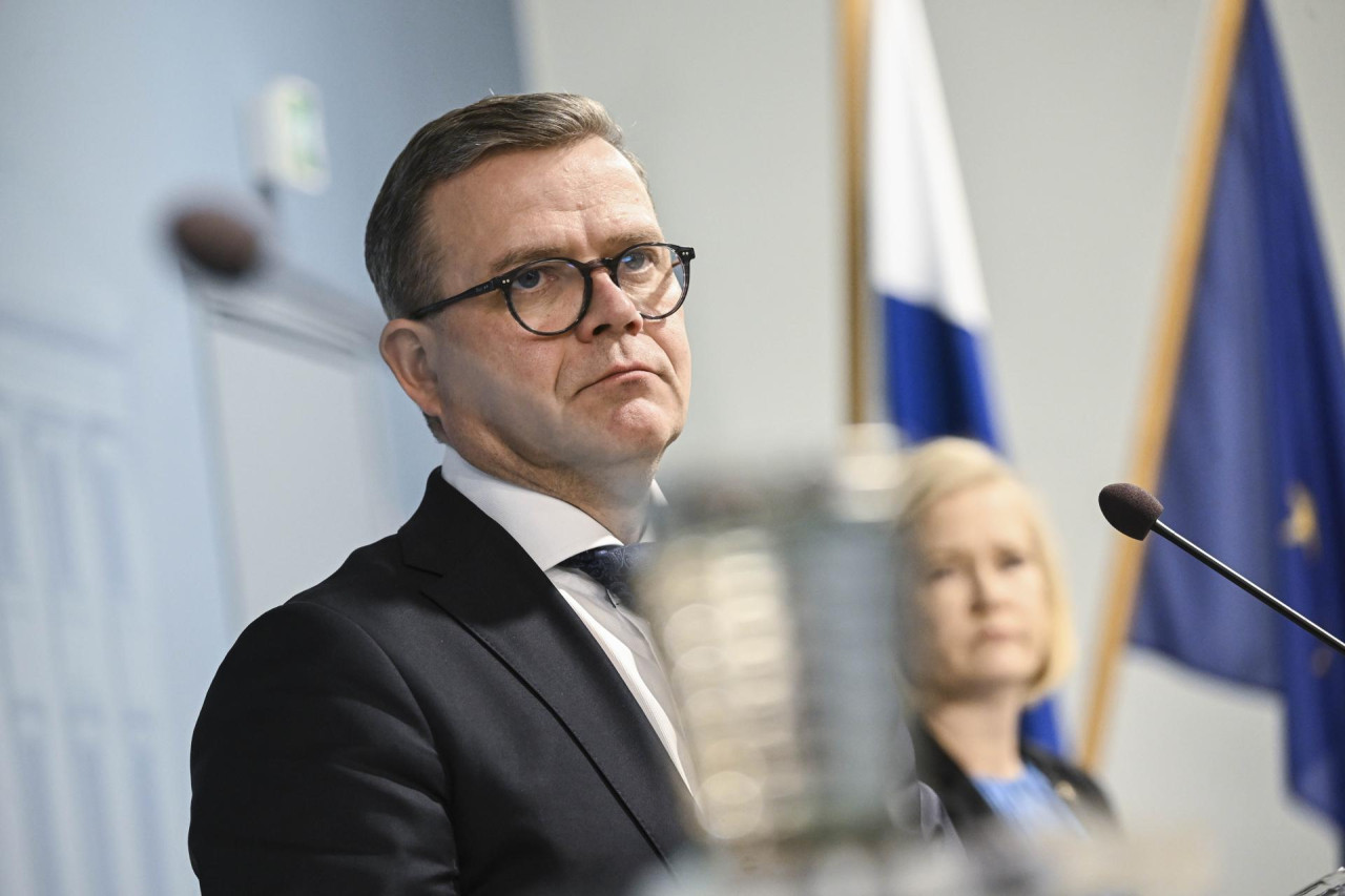 Petteri Orpo, primer ministro de Finlandia. Foto: EFE.