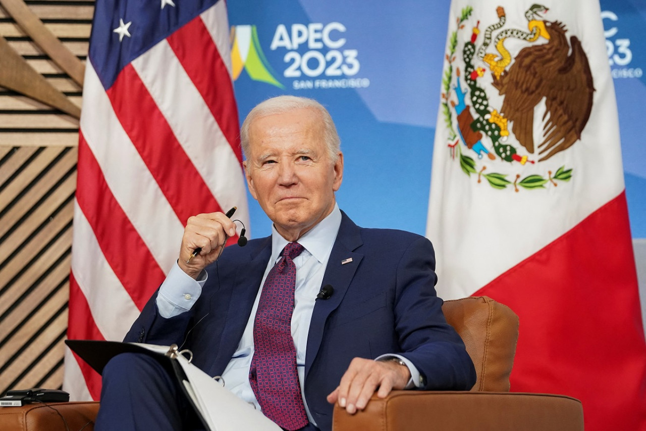 Joe Biden, cumbre APEC 2023. Foto: Reuters.
