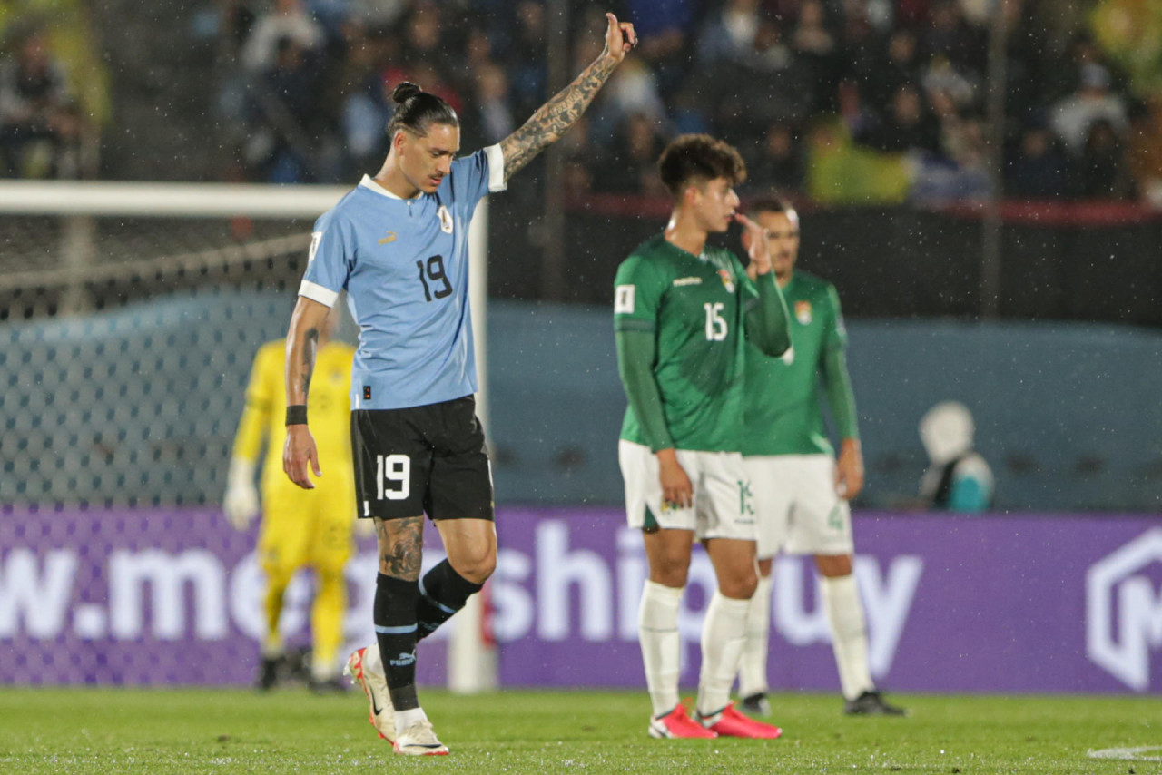 Uruguay vs Bolivia. Foto: EFE