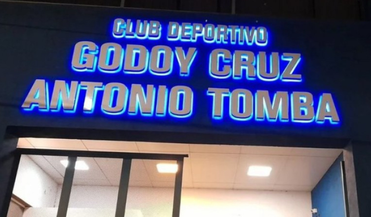 Sede del club Godoy Cruz en Mendoza. Foto: NA.